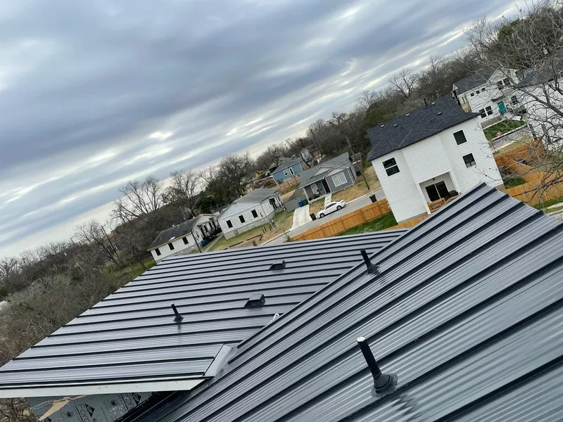 Standing seam metal roof panels with vents for Skylight Repair in Atlantic City